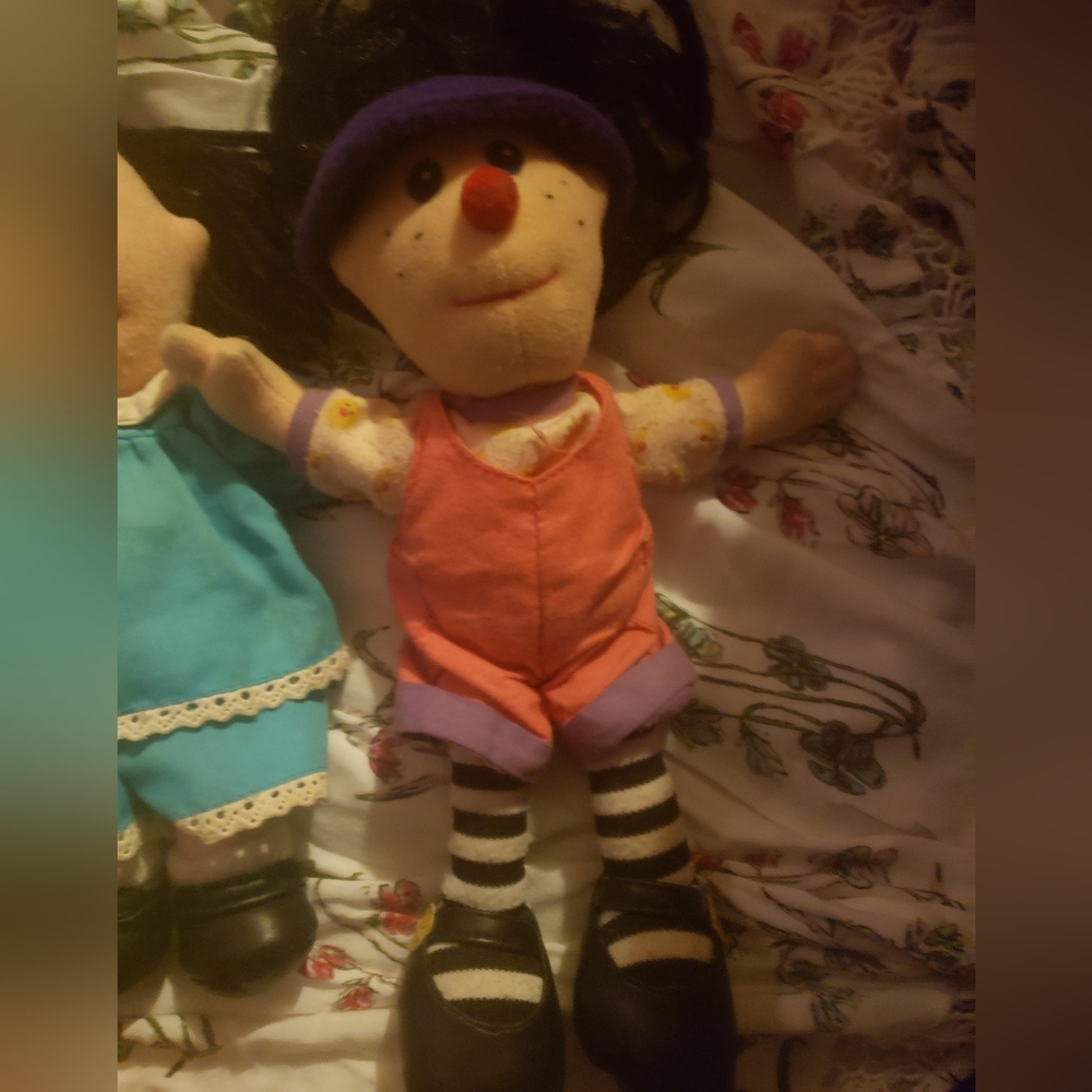 1997 Commonwealth The Big Comfy Couch 9" MOLLY & 10" LOONETTE Plush Dolls LOT 2 - Picture 3 of 3